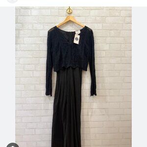 Giada Forte Embroidered Long Drewss